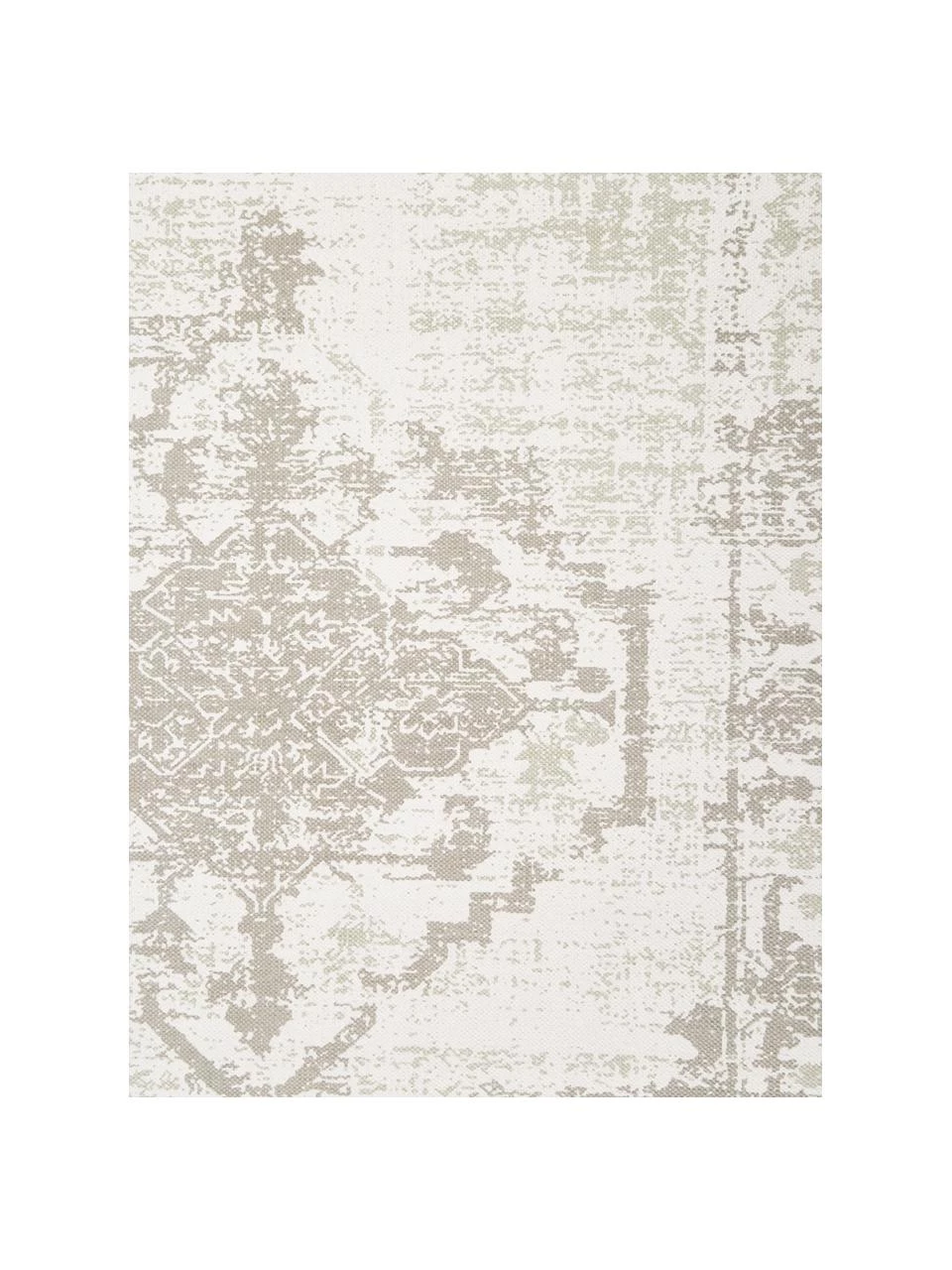 Westwing Collection Dünner Baumwollteppich Jasmine in Beige/Taupe im Vintage-Style, handgewebt, B 70 x L 140 cm (Größe XS) 7 Westwing Collection Dünner Baumwollteppich Jasmine in Beige/Taupe im Vintage-Style, handgewebt, B 70 x L 140 cm (Größe XS) – Bild 5