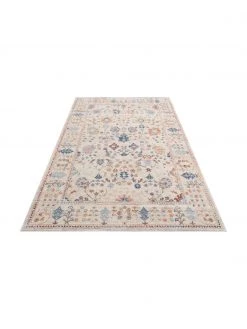 Eckiger Kurzflor-Teppich Heritage in Elfenbeinfarben mit bunten Ornamenten, B 120 x L 170 cm (Größe S) 10 Eckiger Kurzflor-Teppich Heritage in Elfenbeinfarben mit bunten Ornamenten, B 120 x L 170 cm (Größe S) -Teppiche Verkaufsgeschäft Eckiger Kurzflor Teppich Heritage in Elfenbeinfarben mit bunten Ornamenten 2
