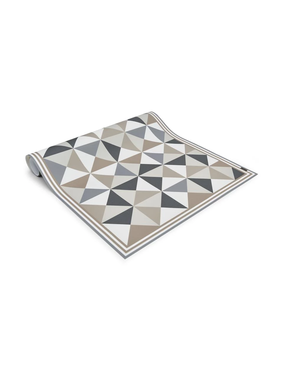 MySpotti Flache Vinyl-Bodenmatte Haakon in Grau/Beige, rutschfest, B 68 x L 180 cm 6 MySpotti Flache Vinyl-Bodenmatte Haakon in Grau/Beige, rutschfest, B 68 x L 180 cm – Bild 4