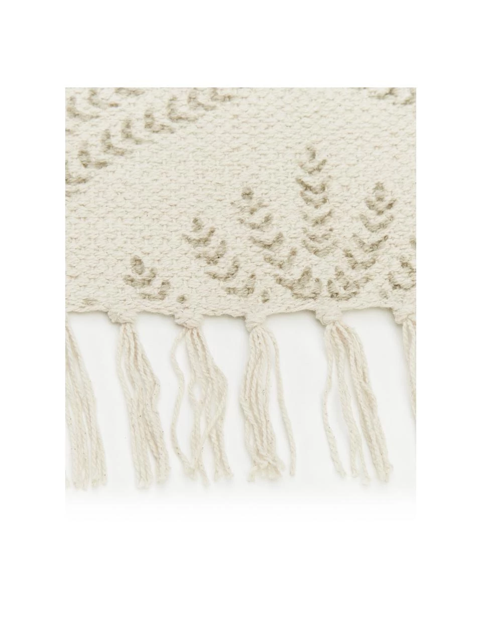 Westwing Collection Flachgewebter Baumwollläufer Klara in Beige/Taupe, B 80 x L 250 cm 4 Westwing Collection Flachgewebter Baumwollläufer Klara in Beige/Taupe, B 80 x L 250 cm – Bild 2