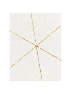 Westwing Collection Flachgewebter Baumwollläufer Yena in Beige/Goldfarben, B 80 x L 250 cm -Teppiche Verkaufsgeschäft Flachgewebter Baumwolllaufer Yena in BeigeGoldfarben 3