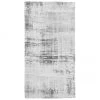 Westwing Collection Flachgewebter Baumwollteppich Louisa in Silber/Hellgrau, B 80 x L 150 cm (Größe XS) -Teppiche Verkaufsgeschäft Flachgewebter Baumwollteppich Louisa in SilberHellgrau