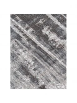 Westwing Collection Flachgewebter Baumwollteppich Louisa in Silber/Hellgrau, B 80 x L 150 cm (Größe XS) -Teppiche Verkaufsgeschäft Flachgewebter Baumwollteppich Louisa in SilberHellgrau 2