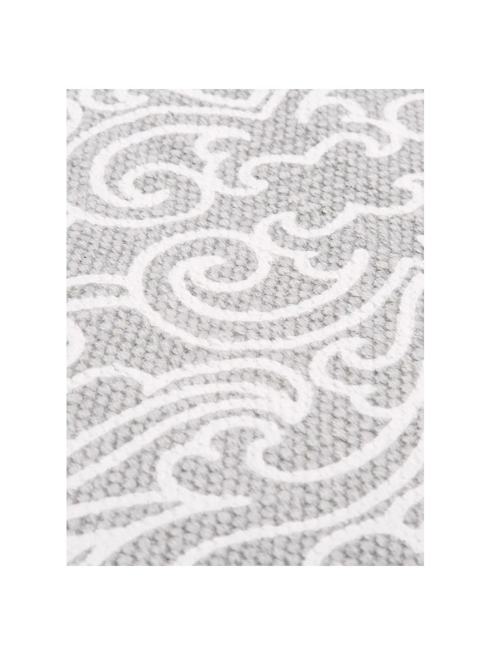 Westwing Collection Flachgewebter Baumwollteppich Salima mit Quasten, handgewebt, B 50 x L 80 cm (Größe XXS) 4 Westwing Collection Flachgewebter Baumwollteppich Salima mit Quasten, handgewebt, B 50 x L 80 cm (Größe XXS) – Bild 2