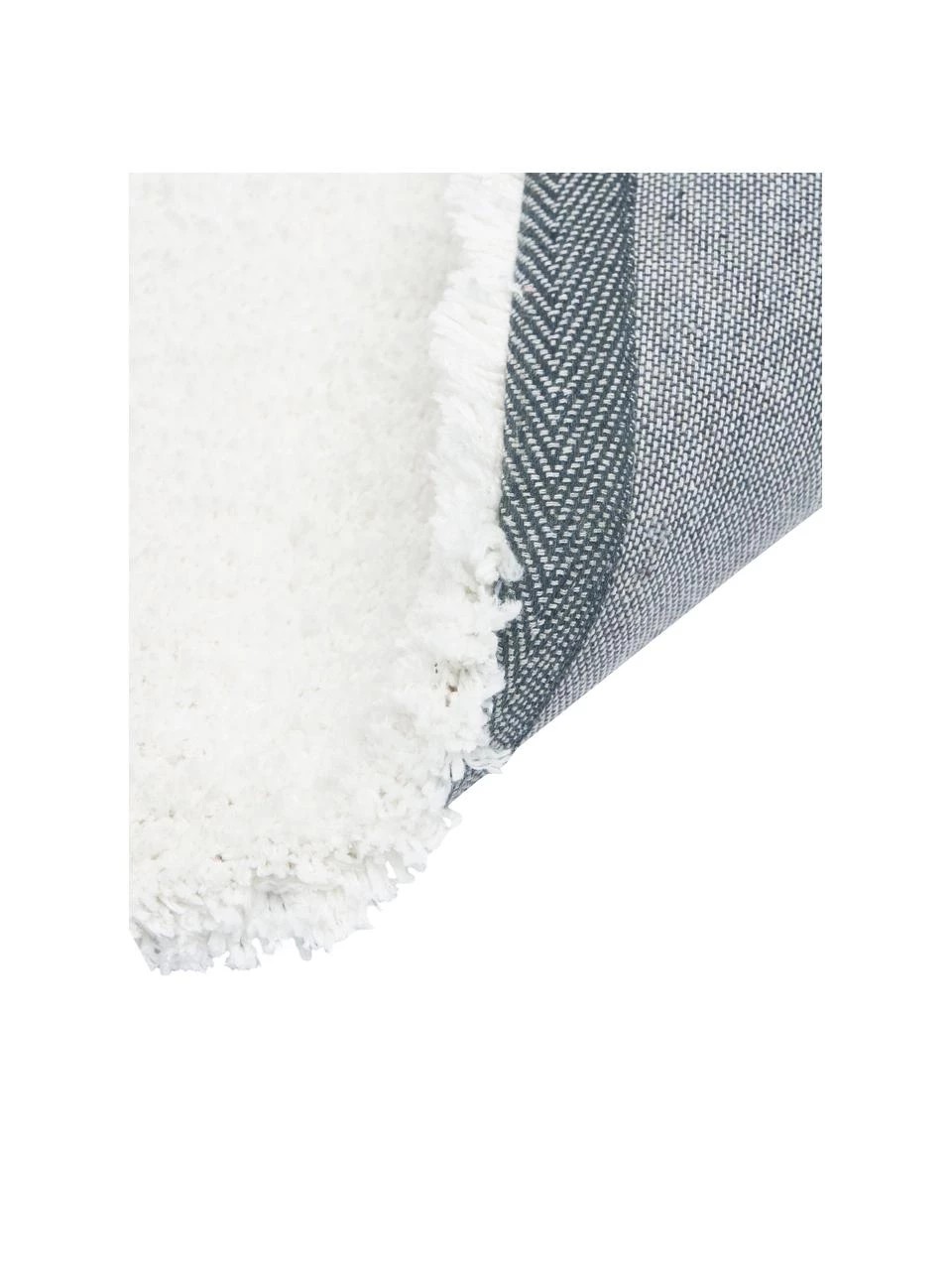 Westwing Collection Flauschiger Hochflor-Läufer Leighton in Creme, B 80 x L 200 cm 6 Westwing Collection Flauschiger Hochflor-Läufer Leighton in Creme, B 80 x L 200 cm – Bild 4