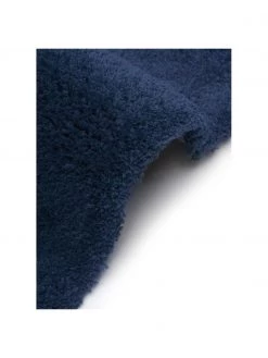 Westwing Collection Flauschiger Hochflor-Läufer Leighton in Dunkelblau, B 80 x L 200 cm -Teppiche Verkaufsgeschäft Flauschiger Hochflor Laufer Leighton in Dunkelblau 2