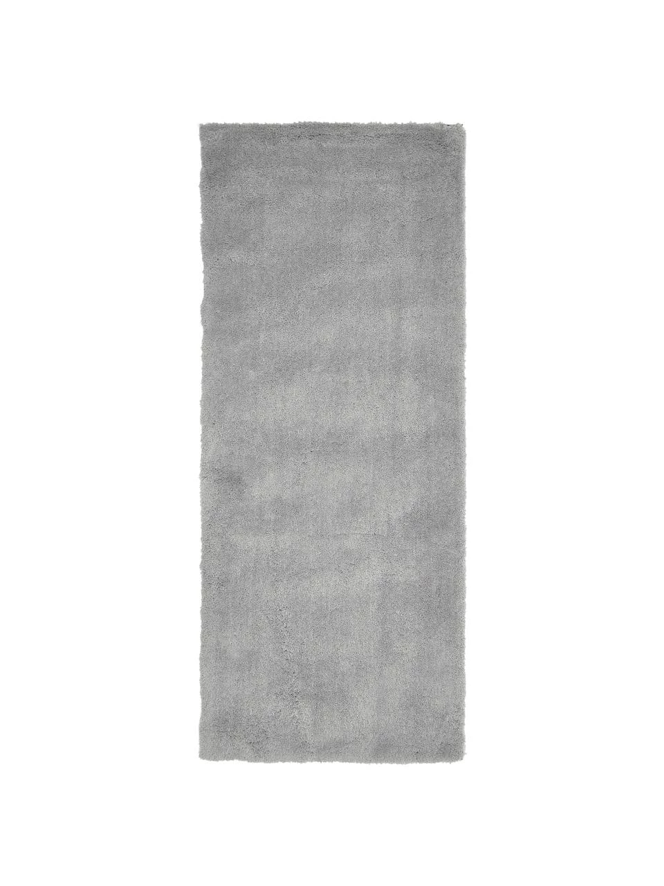 Westwing Collection Flauschiger Hochflor-Läufer Leighton in Grau, B 80 x L 200 cm 3 Westwing Collection Flauschiger Hochflor-Läufer Leighton in Grau, B 80 x L 200 cm