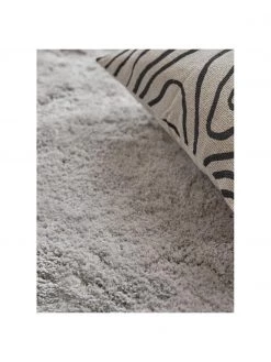 Westwing Collection Flauschiger Hochflor-Läufer Leighton in Hellgrau-Beige, B 80 x L 200 cmNur noch wenige verfügbar -Teppiche Verkaufsgeschäft Flauschiger Hochflor Laufer Leighton in Hellgrau Beige 2