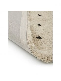 Westwing Collection Flauschiger Hochflor-Teppich Ayana, gepunktet, B 80 x L 150 cm (Größe XS) -Teppiche Verkaufsgeschäft Flauschiger Hochflor Teppich Ayana gepunktet 4