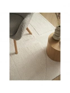 Westwing Collection Flauschiger Hochflor-Teppich Jade mit erhabener Hoch-Tief-Struktur, B 80 x L 150 cm (Größe XS) -Teppiche Verkaufsgeschäft Flauschiger Hochflor Teppich Jade mit erhabener Hoch Tief Struktur 2