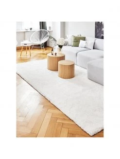 Westwing Collection Flauschiger Hochflor-Teppich Leighton in Creme, B 80 x L 150 cm (Größe XS) 10 Westwing Collection Flauschiger Hochflor-Teppich Leighton in Creme, B 80 x L 150 cm (Größe XS) -Teppiche Verkaufsgeschäft Flauschiger Hochflor Teppich Leighton in Creme 2