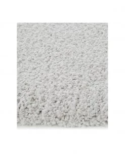 Westwing Collection Flauschiger Hochflor-Teppich Leighton in Hellgrau-Beige, B 60 x L 110 cm (Größe XXS) -Teppiche Verkaufsgeschäft Flauschiger Hochflor Teppich Leighton in Hellgrau Beige 3