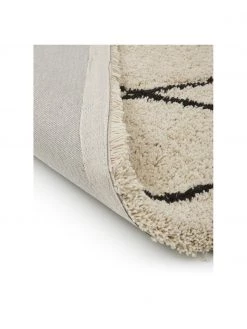 Westwing Collection Flauschiger Hochflor-Teppich Nouria, handgetuftet, B 80 x L 150 cm (Größe XS) -Teppiche Verkaufsgeschäft Flauschiger Hochflor Teppich Nouria handgetuftet 4