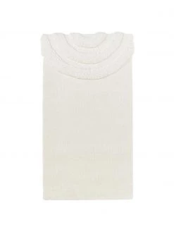 Westwing Collection Flauschiger Hochflorteppich Rubbie mit Regenbogenmuster in Hoch-Tief-Struktur, B 80 x L 150 cm (Größe XS)