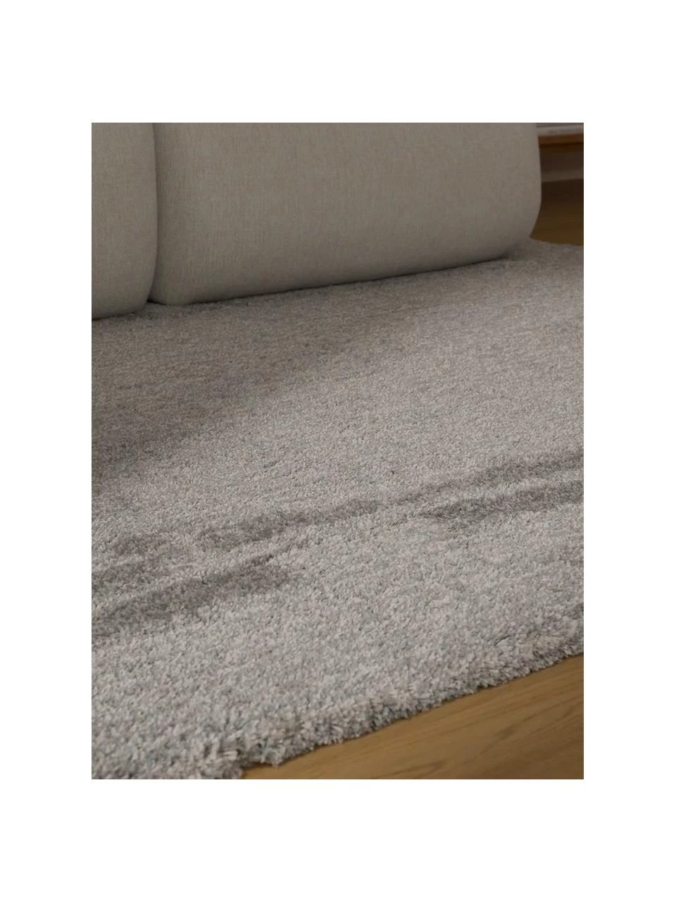 Westwing Collection Flauschiger Melange Hochflor-Teppich Marsha in Grau/Mintgrün, B 80 x L 150 cm (Größe XS) 4 Westwing Collection Flauschiger Melange Hochflor-Teppich Marsha in Grau/Mintgrün, B 80 x L 150 cm (Größe XS) – Bild 2