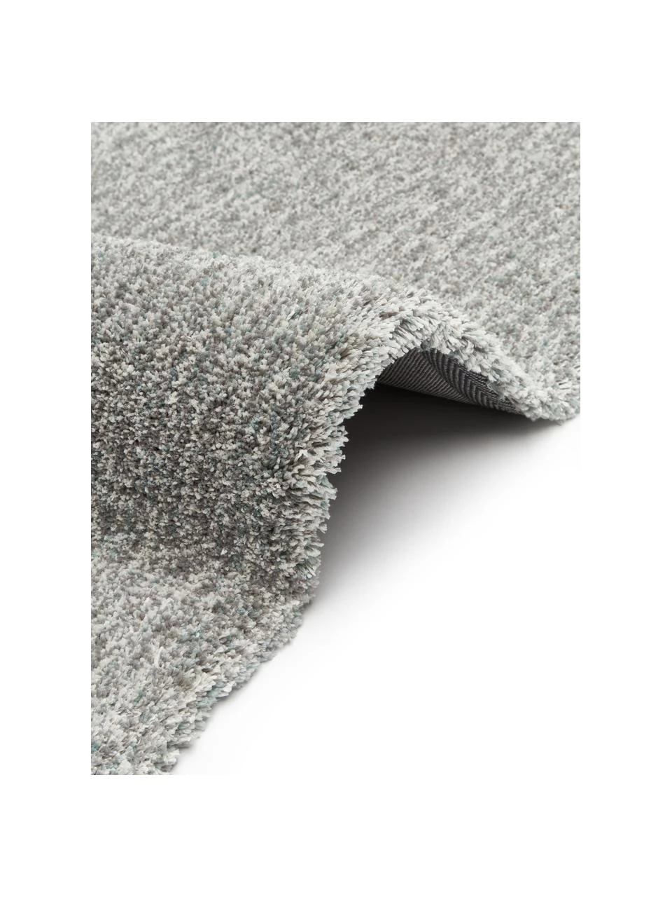 Westwing Collection Flauschiger Melange Hochflor-Teppich Marsha in Grau/Mintgrün, B 80 x L 150 cm (Größe XS) 8 Westwing Collection Flauschiger Melange Hochflor-Teppich Marsha in Grau/Mintgrün, B 80 x L 150 cm (Größe XS) – Bild 6