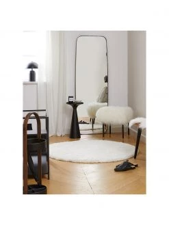 Westwing Collection Flauschiger runder Hochflor-Teppich Leighton in Creme, Ø 120 cm (Größe S) 12 Westwing Collection Flauschiger runder Hochflor-Teppich Leighton in Creme, Ø 120 cm (Größe S) -Teppiche Verkaufsgeschäft Flauschiger runder Hochflor Teppich Leighton in Creme 4