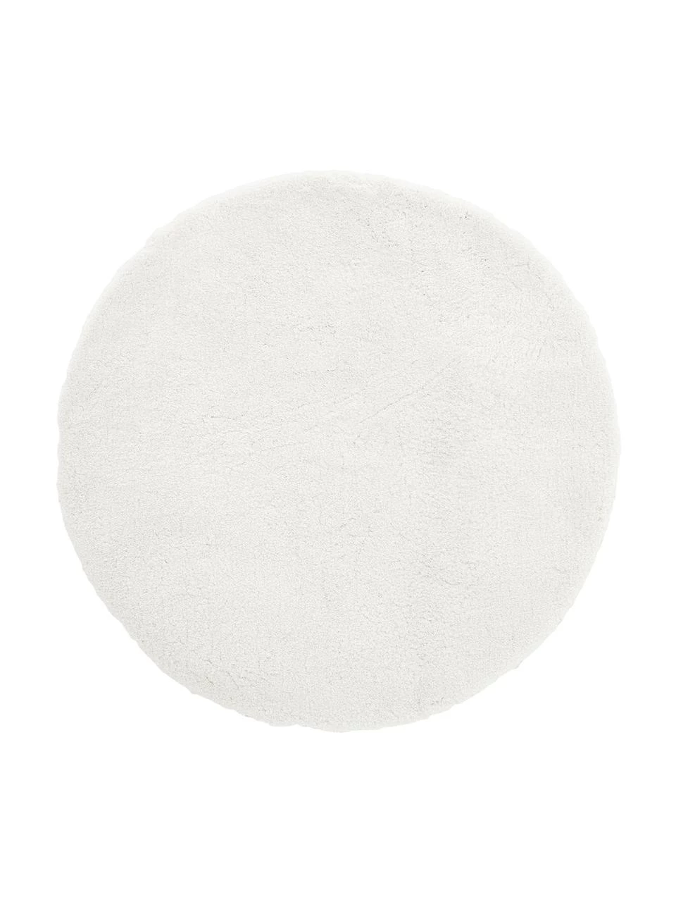 Westwing Collection Flauschiger runder Hochflor-Teppich Leighton in Creme, Ø 120 cm (Größe S) 3 Westwing Collection Flauschiger runder Hochflor-Teppich Leighton in Creme, Ø 120 cm (Größe S)