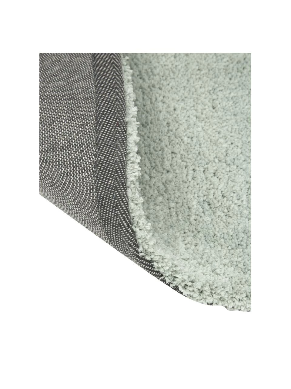 Westwing Collection Flauschiger runder Hochflor-Teppich Leighton in Mintgrün, Ø 120 cm (Größe S) 7 Westwing Collection Flauschiger runder Hochflor-Teppich Leighton in Mintgrün, Ø 120 cm (Größe S) – Bild 5