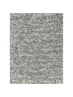 Westwing Collection Flauschiger runder Hochflor-Teppich Marsha in Grau/Mintgrün, Ø 120 cm (Größe S) -Teppiche Verkaufsgeschäft Flauschiger runder Hochflor Teppich Marsha in GrauMintgrun 2