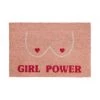 Fußmatte Girl Power, B 40 x L 60 cm 1 Fußmatte Girl Power, B 40 x L 60 cm -Teppiche Verkaufsgeschäft Fussmatte Girl Power