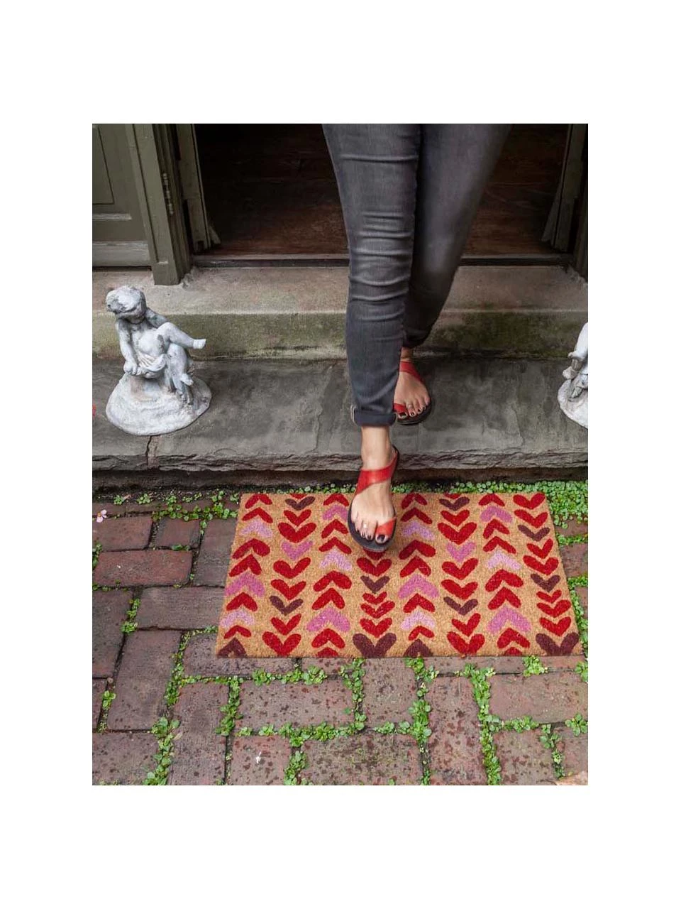 Fußmatte Heartwood, B 43 x L 70 cm 4 Fußmatte Heartwood, B 43 x L 70 cm – Bild 2