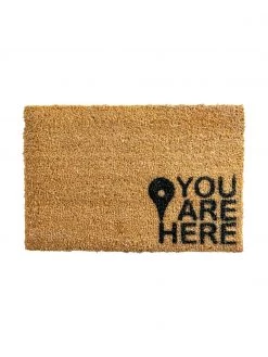 Fußmatte You are here, B 40 x L 60 cm