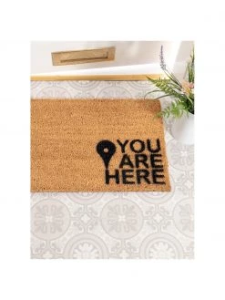 Fußmatte You are here, B 40 x L 60 cm -Teppiche Verkaufsgeschäft Fussmatte You are here 3