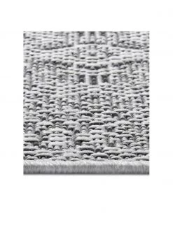 Gemusterter In- & Outdoor-Läufer Jaffa in Anthrazit, B 70 x L 300 cmNur noch 1 Artikel verfügbar -Teppiche Verkaufsgeschäft Gemusterter In and Outdoor Laufer Jaffa in Anthrazit 4