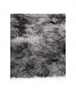 Westwing Collection Glänzender Hochflor-Läufer Jimmy in Hellgrau, B 80 x L 250 cm -Teppiche Verkaufsgeschäft Glanzender Hochflor Laufer Jimmy in Hellgrau 2