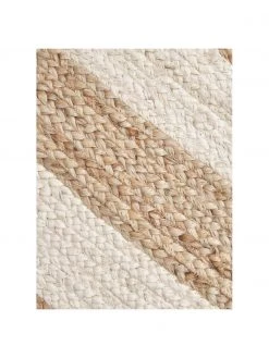 Westwing Collection Handgefertigte Jute-Fußmatte Eckes, B 50 x L 80 cm -Teppiche Verkaufsgeschäft Handgefertigte Jute Fussmatte Eckes 4