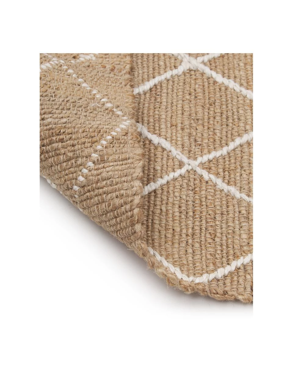 Westwing Collection Handgefertigte Jute-Fußmatte Kunu, B 50 x L 80 cm 7 Westwing Collection Handgefertigte Jute-Fußmatte Kunu, B 50 x L 80 cm – Bild 5