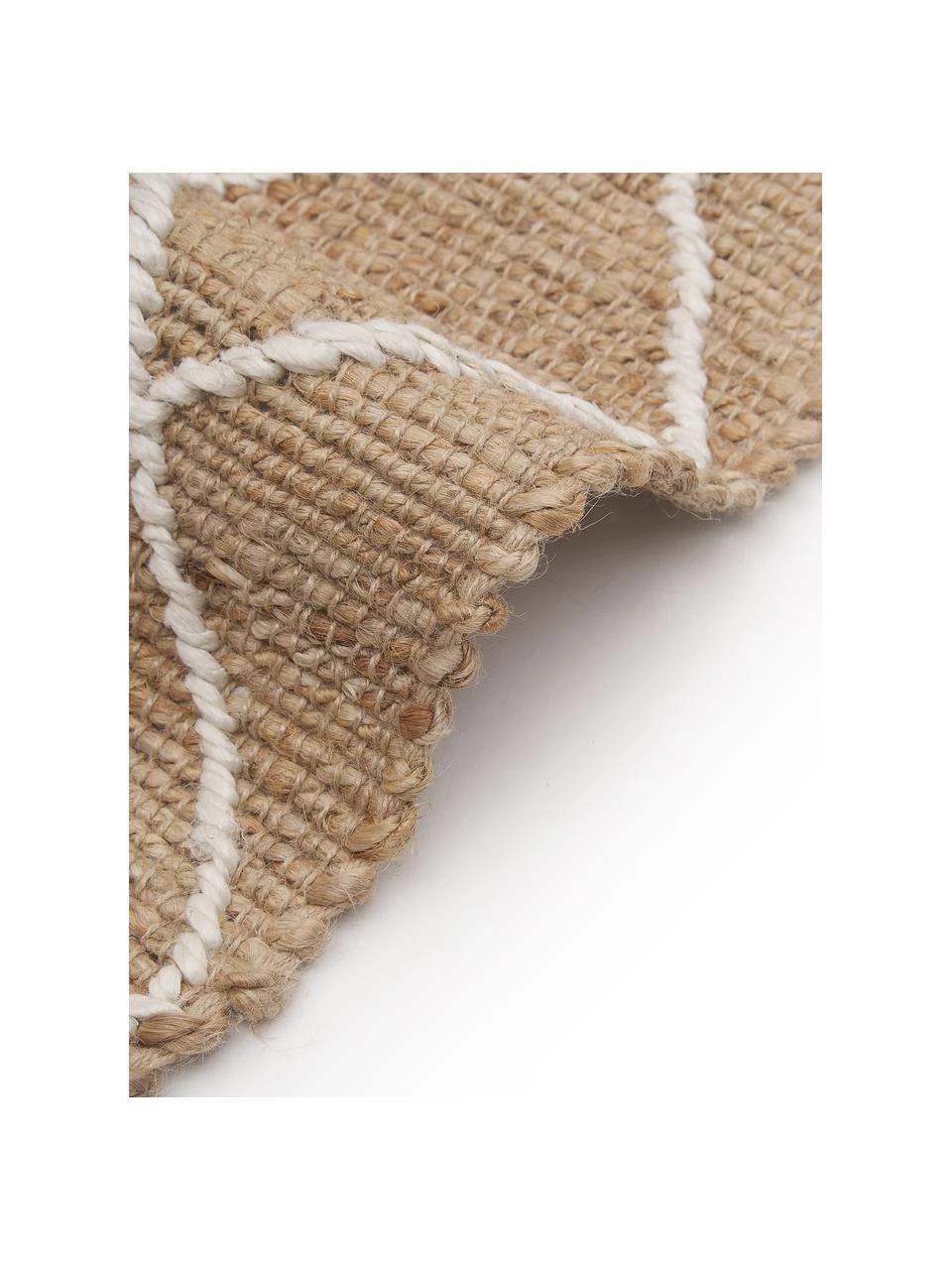 Westwing Collection Handgefertigte Jute-Fußmatte Kunu, B 50 x L 80 cm 8 Westwing Collection Handgefertigte Jute-Fußmatte Kunu, B 50 x L 80 cm – Bild 6