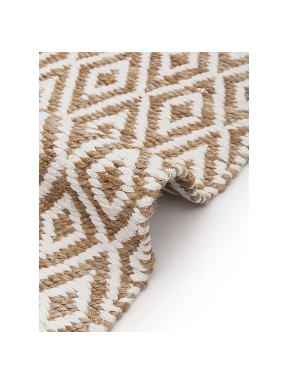 Westwing Collection Handgefertigte Jute-Fußmatte Ramos, B 50 x L 80 cm 8 Westwing Collection Handgefertigte Jute-Fußmatte Ramos, B 50 x L 80 cm – Bild 6