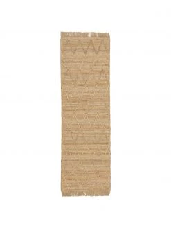 Westwing Collection Handgefertigter Jute-Läufer Jason, B 80 x L 250 cm