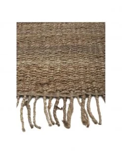 Westwing Collection Handgefertigter Jute-Läufer Naturals mit Fransen, B 80 x L 250 cm -Teppiche Verkaufsgeschäft Handgefertigter Jute Laufer Naturals mit Fransen 4