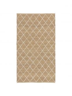 Westwing Collection Handgefertigter Jute-Teppich Kunu, B 80 x L 150 cm (Größe XS)