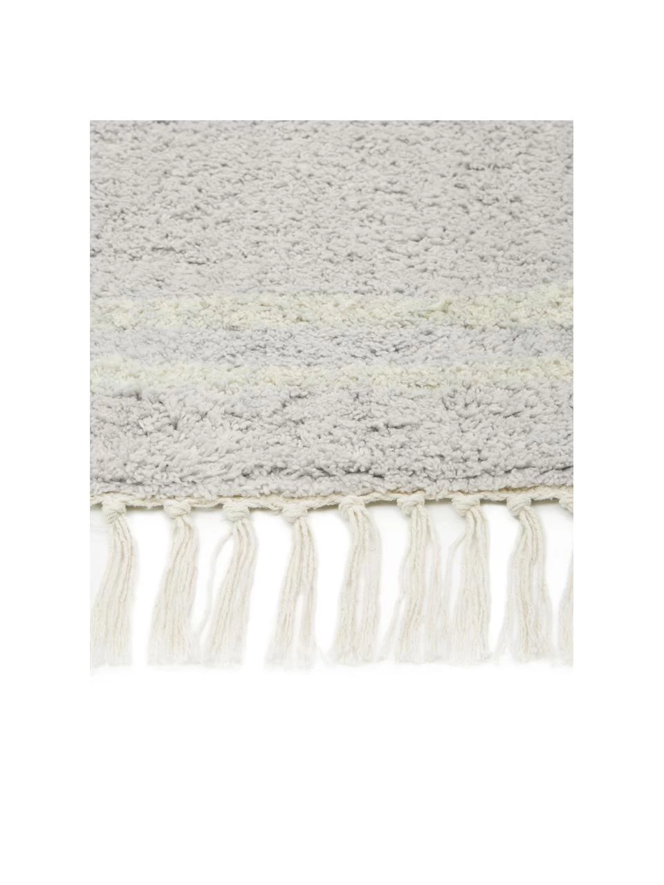 Westwing Collection Handgetufteter Baumwollläufer Asisa mit Zickzack-Muster und Fransen, B 80 x L 250 cm 7 Westwing Collection Handgetufteter Baumwollläufer Asisa mit Zickzack-Muster und Fransen, B 80 x L 250 cm – Bild 5