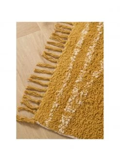 Westwing Collection Handgetufteter Baumwollteppich Asisa mit Zickzack-Muster und Fransen, B 80 x L 150 cm (Größe XS) -Teppiche Verkaufsgeschäft Handgetufteter Baumwollteppich Asisa mit Zickzack Muster und Fransen 17