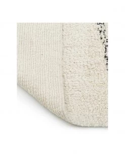 Westwing Collection Handgetufteter Baumwollteppich Asisa mit Zickzack-Muster und Fransen, B 120 x L 180 cm (Größe S) -Teppiche Verkaufsgeschäft Handgetufteter Baumwollteppich Asisa mit Zickzack Muster und Fransen 5