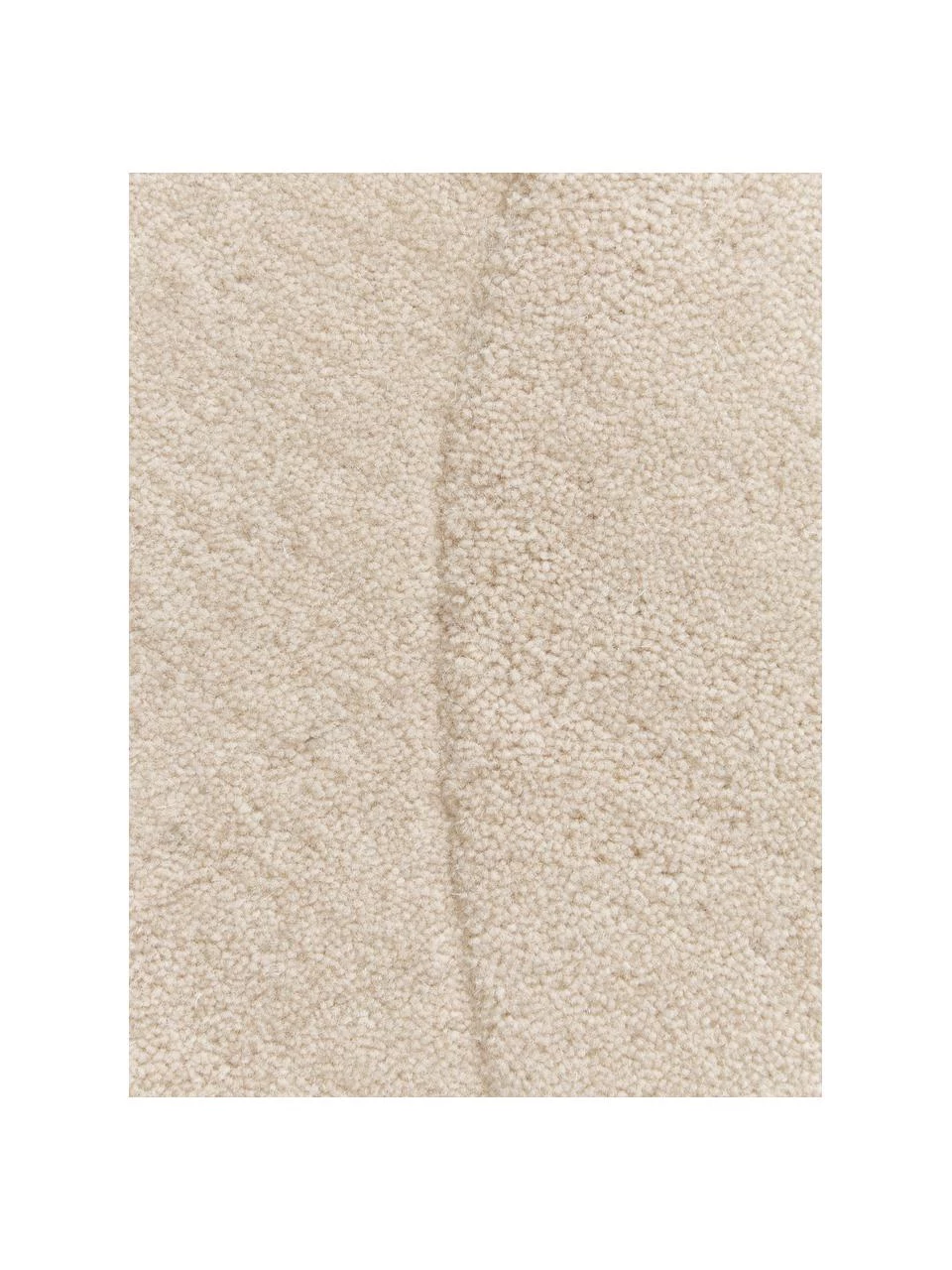 Westwing Collection Handgetufteter Beiger Wollteppich Kadey in organischer Form, B 150 x L 230 cm (Größe M) 5 Westwing Collection Handgetufteter Beiger Wollteppich Kadey in organischer Form, B 150 x L 230 cm (Größe M) – Bild 3