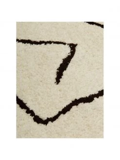 Westwing Collection Handgetufteter Hochflor-Läufer Davin in Cremefarben, B 80 x L 250 cm -Teppiche Verkaufsgeschäft Handgetufteter Hochflor Laufer Davin in Cremefarben 3