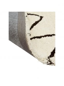 Westwing Collection Handgetufteter Hochflor-Läufer Davin in Cremefarben, B 80 x L 250 cm -Teppiche Verkaufsgeschäft Handgetufteter Hochflor Laufer Davin in Cremefarben 4