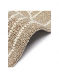 Westwing Collection Handgetufteter Wollteppich Arco in Beige/Cremeweiß, B 80 x L 150 cm (Größe XS) -Teppiche Verkaufsgeschäft Handgetufteter Wollteppich Arco in BeigeCremeweiss 5