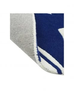 Westwing Collection Handgetufteter Wollteppich Lando in Dunkelblau, B 80 x L 150 cm (Größe XS) -Teppiche Verkaufsgeschäft Handgetufteter Wollteppich Lando in Dunkelblau 4