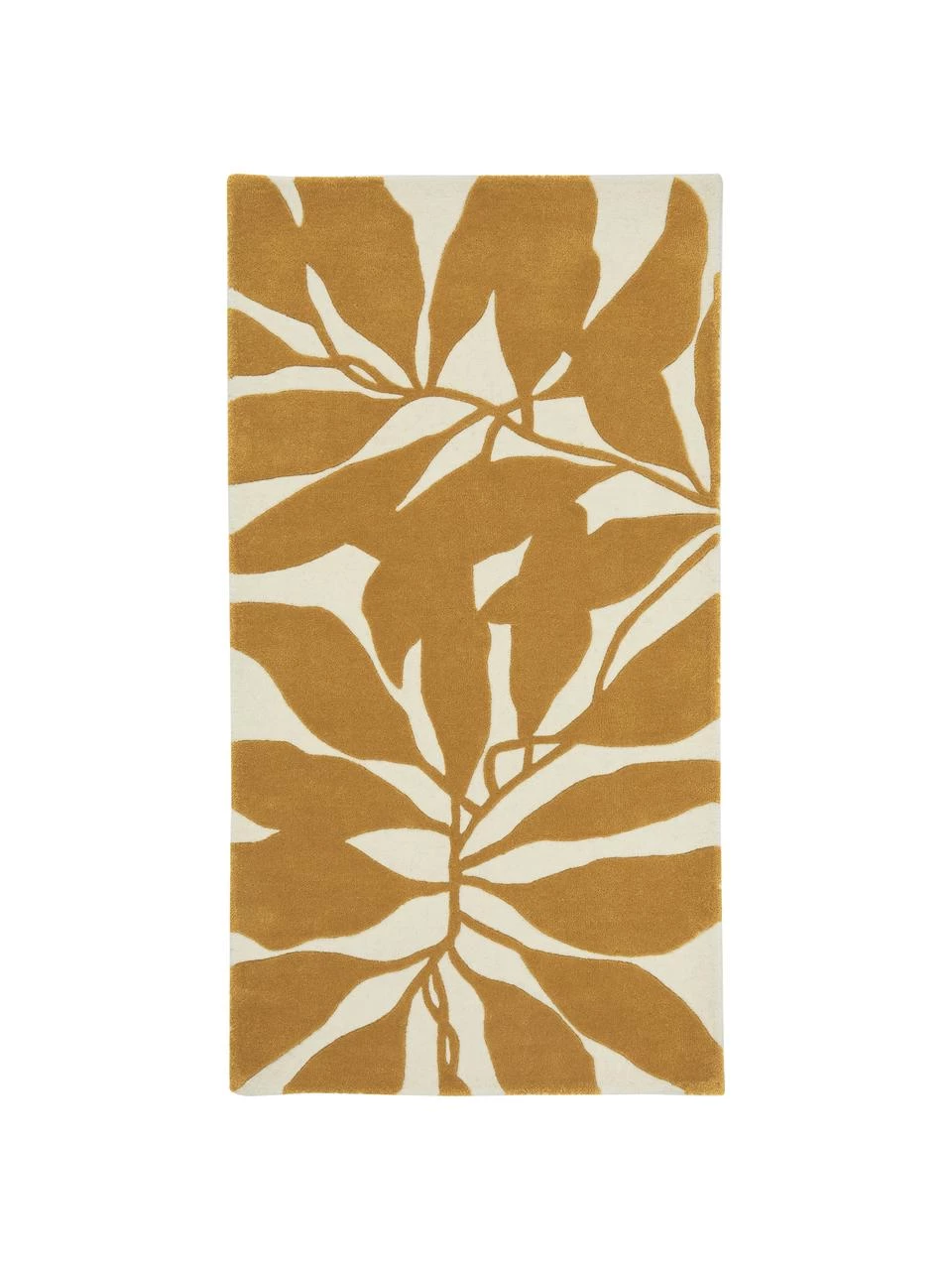 Westwing Collection Handgetufteter Wollteppich Lando in Senfgelb, B 80 x L 150 cm (Größe XS) 3 Westwing Collection Handgetufteter Wollteppich Lando in Senfgelb, B 80 x L 150 cm (Größe XS)