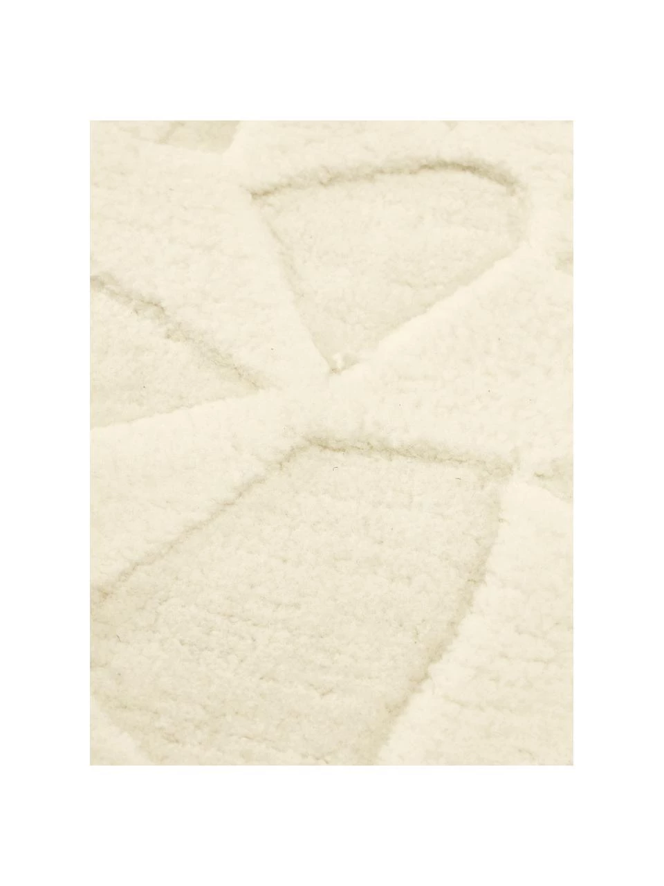 Westwing Collection Handgetufteter Wollteppich Rory in Cremeweiß, B 80 x L 150 cm (Größe XS) 6 Westwing Collection Handgetufteter Wollteppich Rory in Cremeweiß, B 80 x L 150 cm (Größe XS) – Bild 4