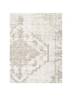 Westwing Collection Handgewebter Baumwollläufer Jasmine in Beige/Taupe im Vintage-Style, B 80 x L 250 cm -Teppiche Verkaufsgeschäft Handgewebter Baumwolllaufer Jasmine in BeigeTaupe im Vintage Style 5