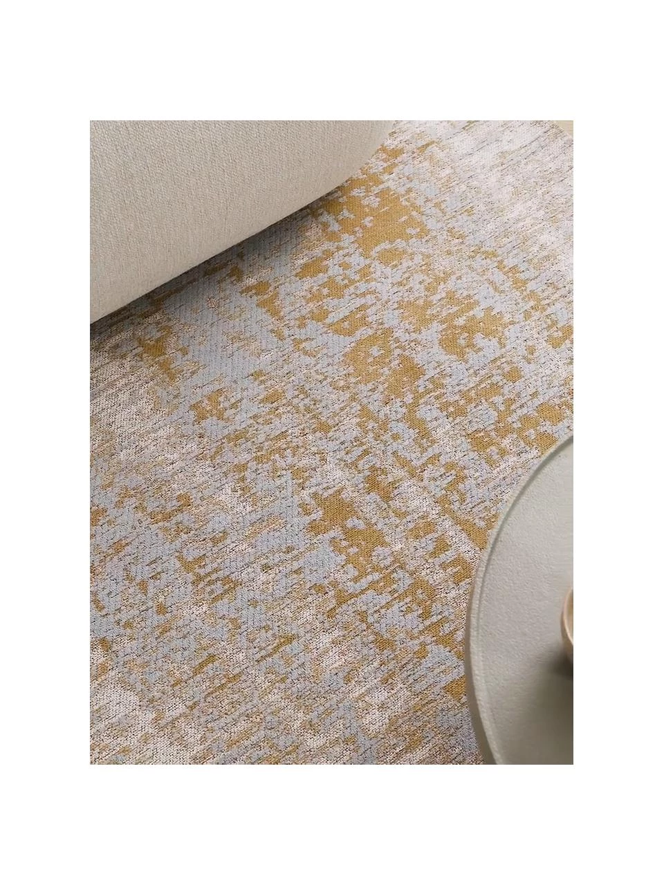 Westwing Collection Handgewebter Baumwollteppich Luise im Vintage Style, B 80 x L 150 cm (Größe XS) 4 Westwing Collection Handgewebter Baumwollteppich Luise im Vintage Style, B 80 x L 150 cm (Größe XS) – Bild 2