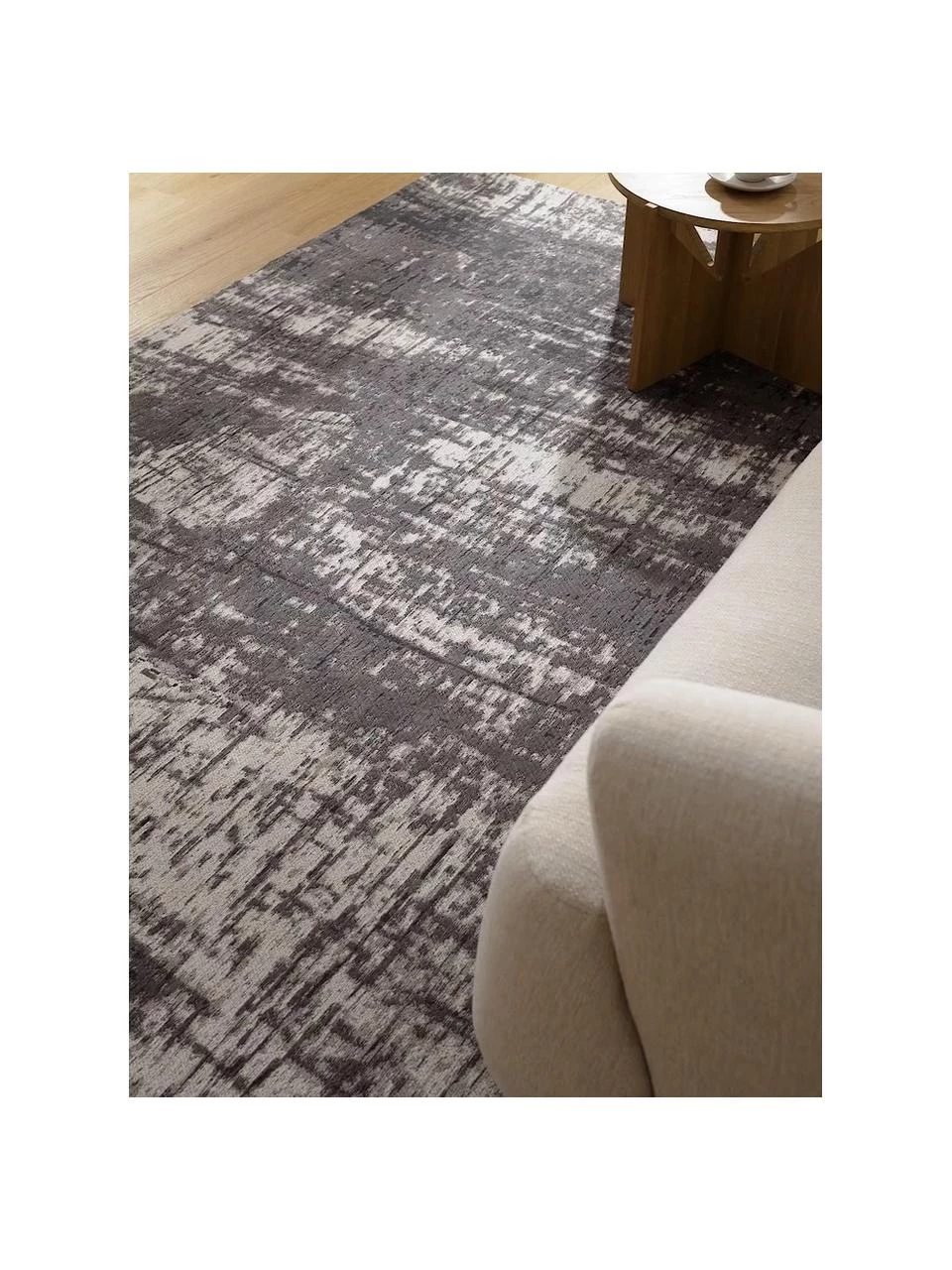 Westwing Collection Handgewebter Baumwollteppich Luise im Vintage Style, B 80 x L 150 cm (Größe XS) 4 Westwing Collection Handgewebter Baumwollteppich Luise im Vintage Style, B 80 x L 150 cm (Größe XS) – Bild 2